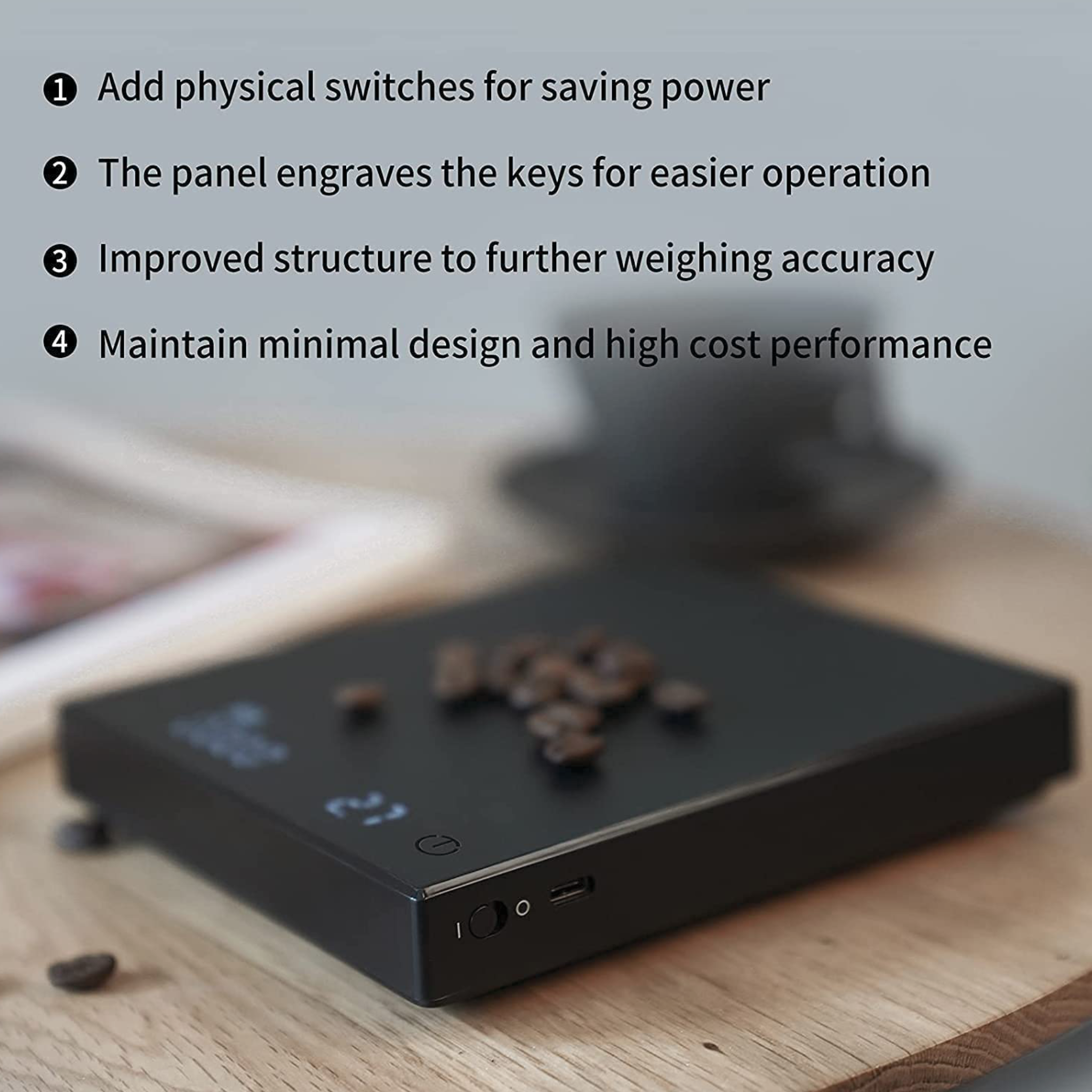 Timemore Black Mirror Basic 2.0 Coffee Scale – Black
