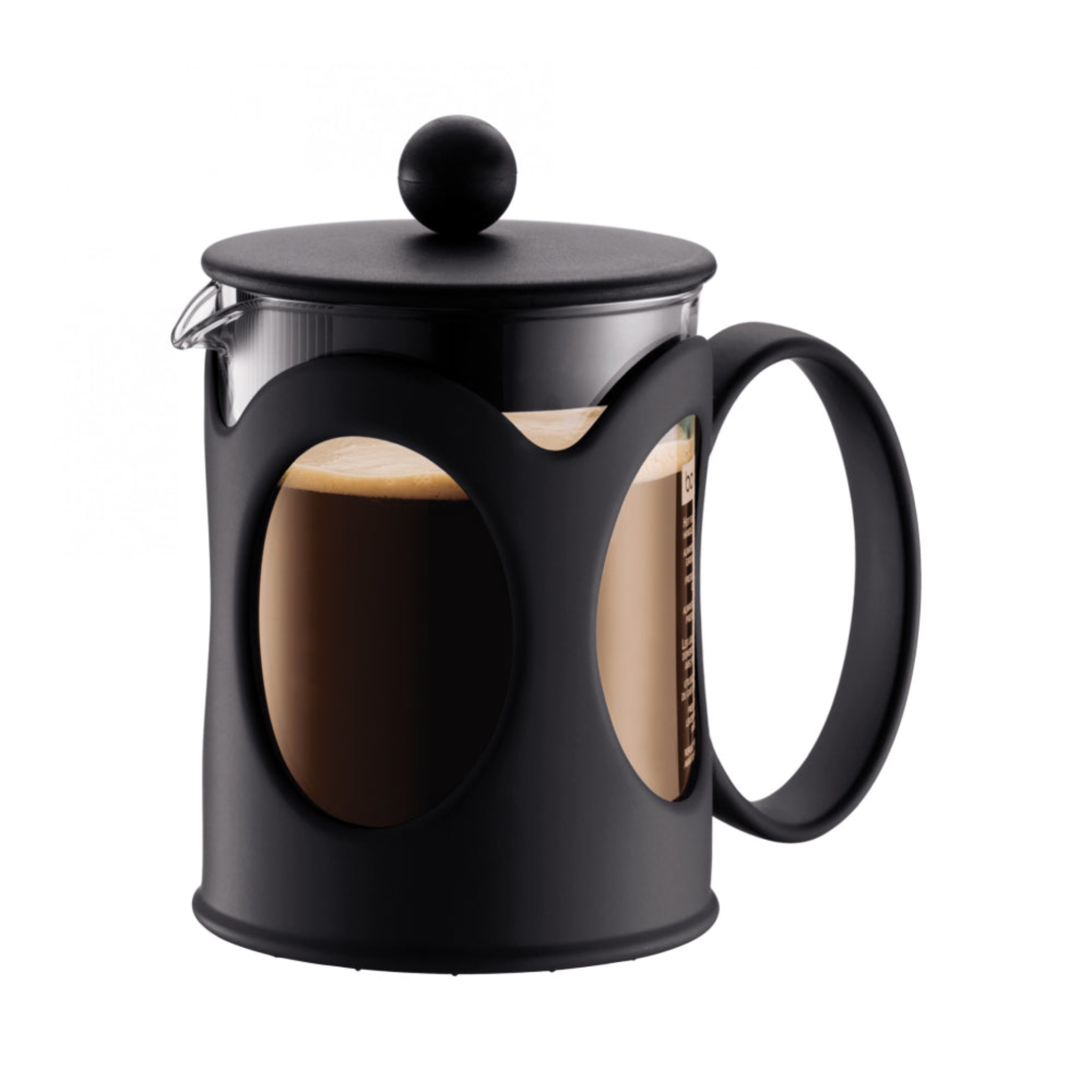 Bodum Kenya French Press Coffee Maker, 4 Cup, 0.5 L (17 oz) – Black