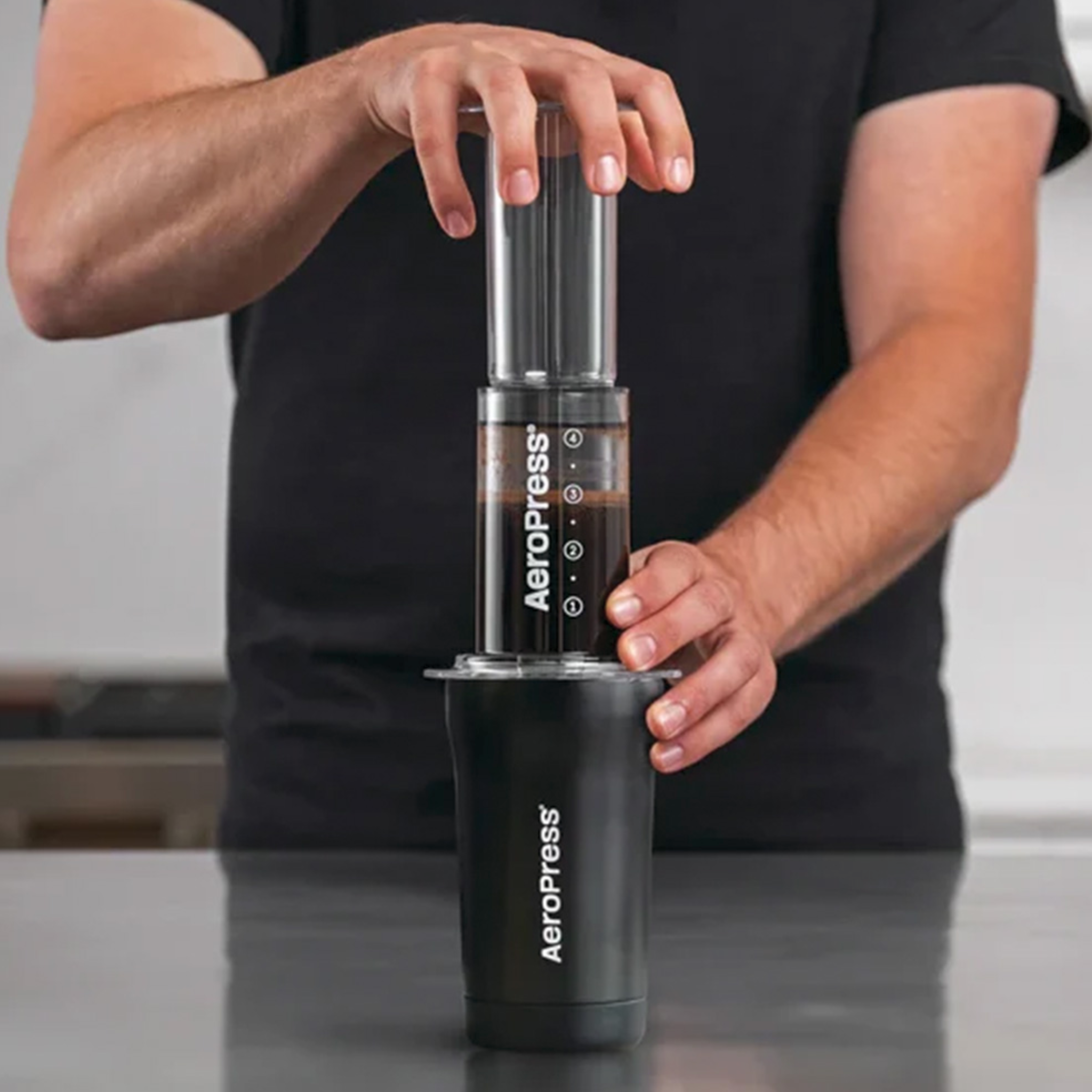 AeroPress Original Coffee Maker – Clear