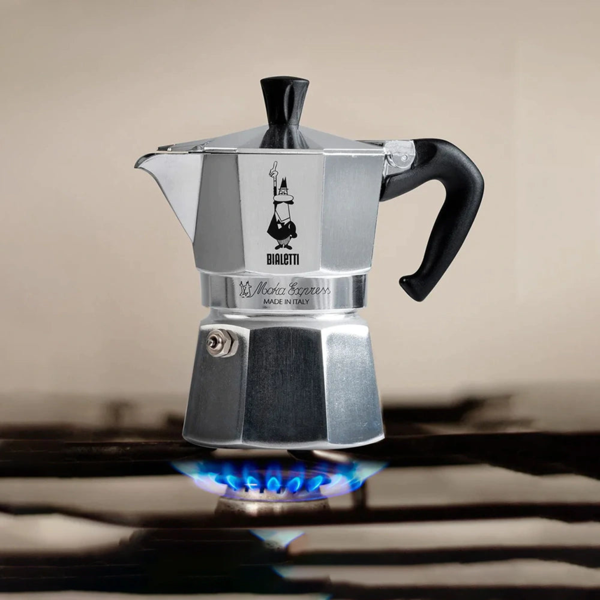 Bialetti Moka Express Stovetop Espresso Maker – Aluminium
