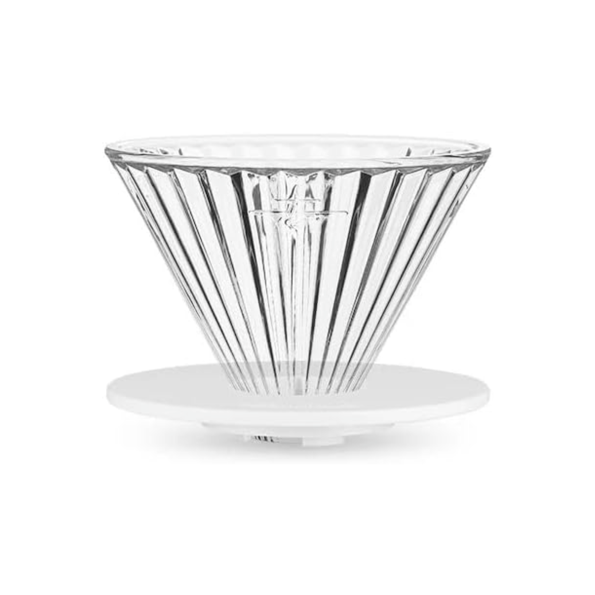 MHW-3BOMBER Elf Glass Pour Over Coffee Dripper – Clear