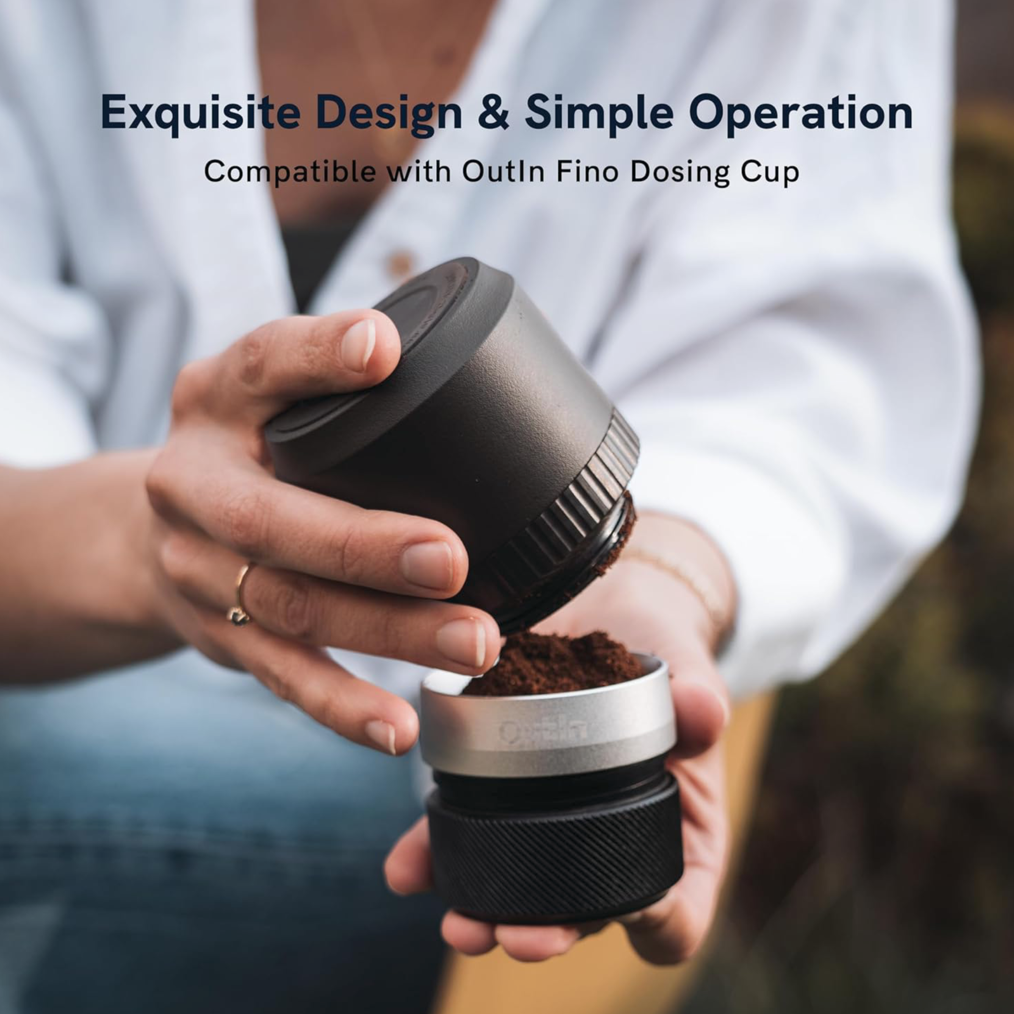 OUTIN Nano Basket Plus – Ground Coffee Basket for OUTIN Nano